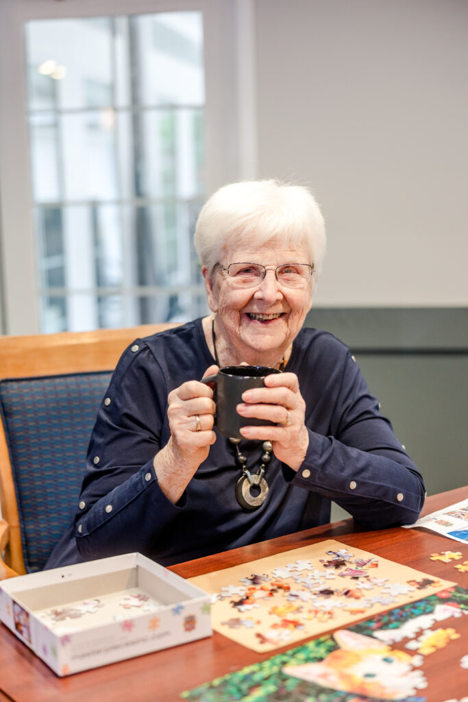 Smiling Resident | Pelican Valley Senior Living